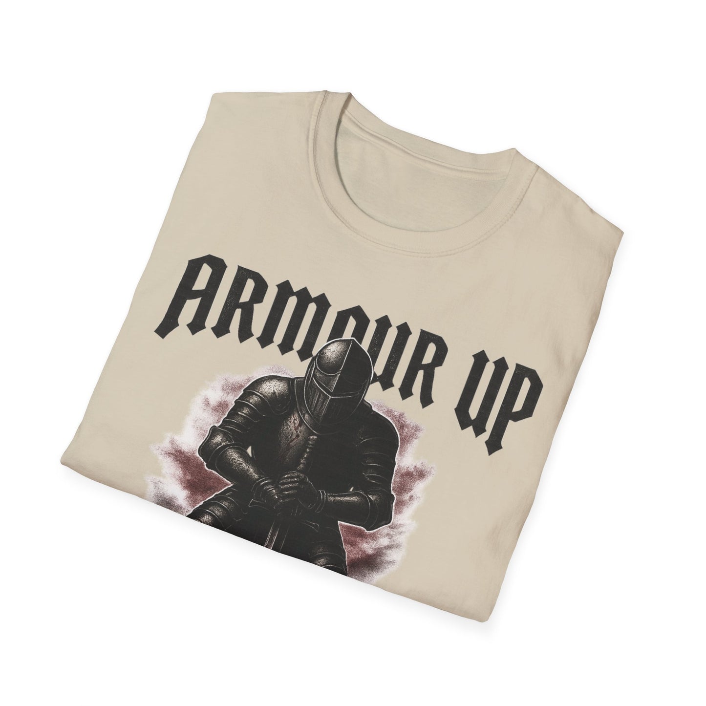 Armour Up Beige T-Shirt