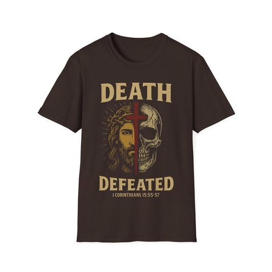 Death Defeated Front Print T-Shirt