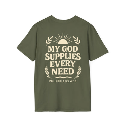 My God Supplies Every Need T-shirt