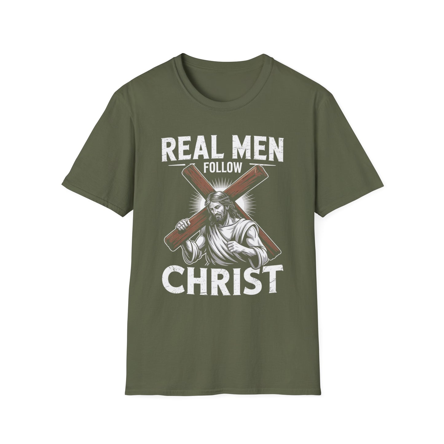 Real Men Follow Christ T-Shirt