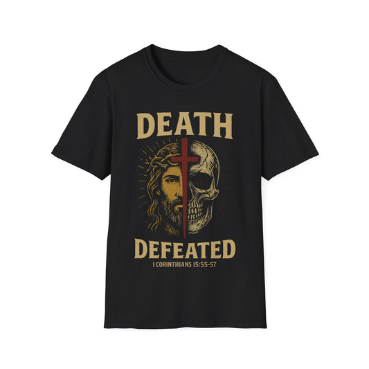 Death Defeated Front Print T-Shirt