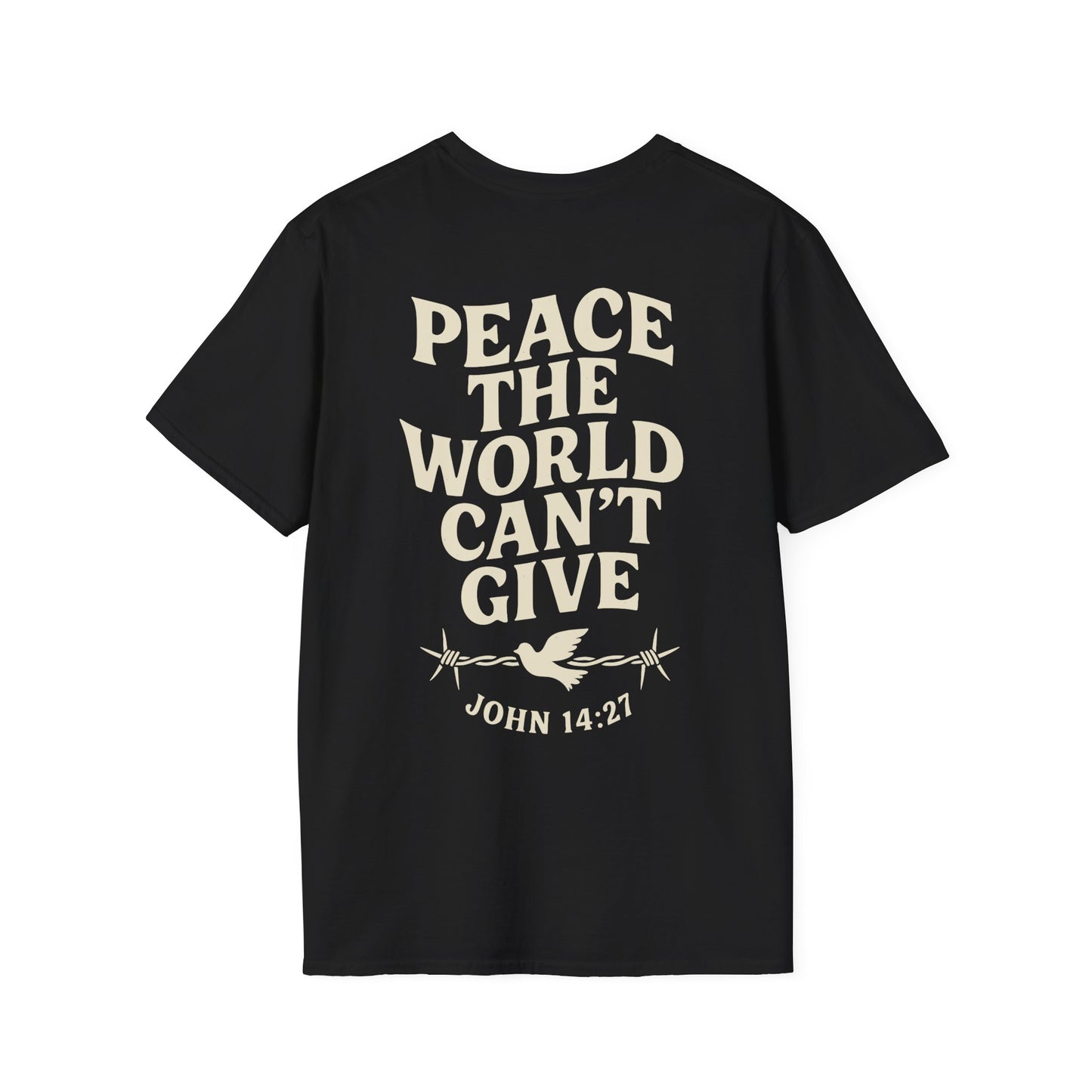 Peace The World Can’t Give - Christian Streetwear Tee