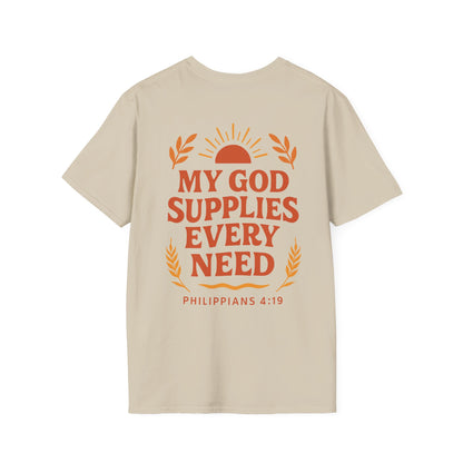 My God Supplies Every Need T-shirt